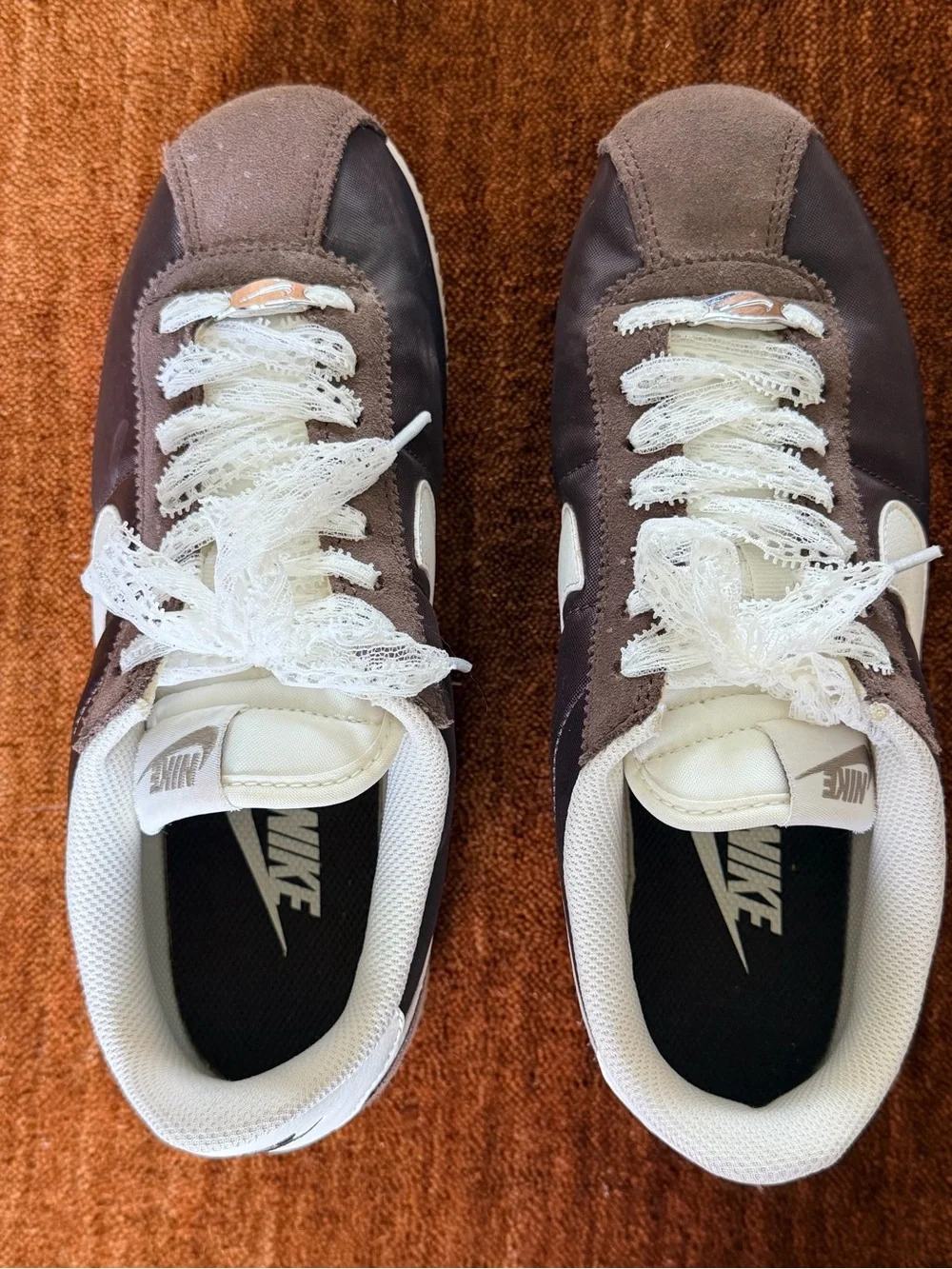 Nike suede nylon